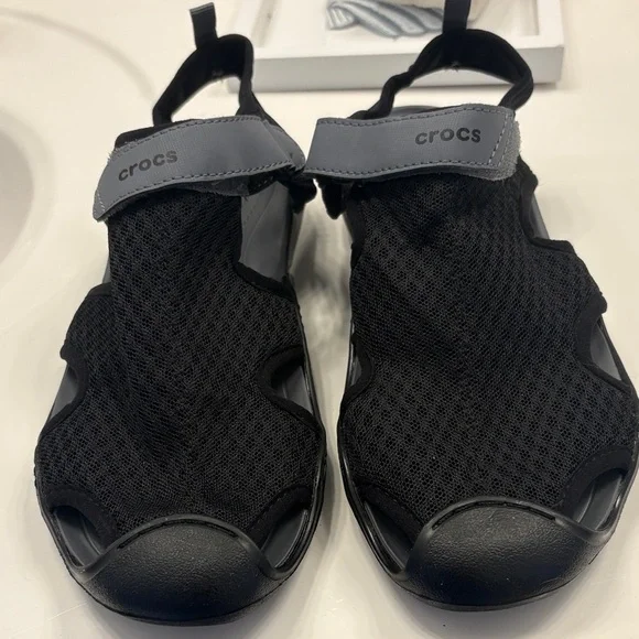 CROCS Women’s Swift Water Mesh Sandals - Picture 2 of 11